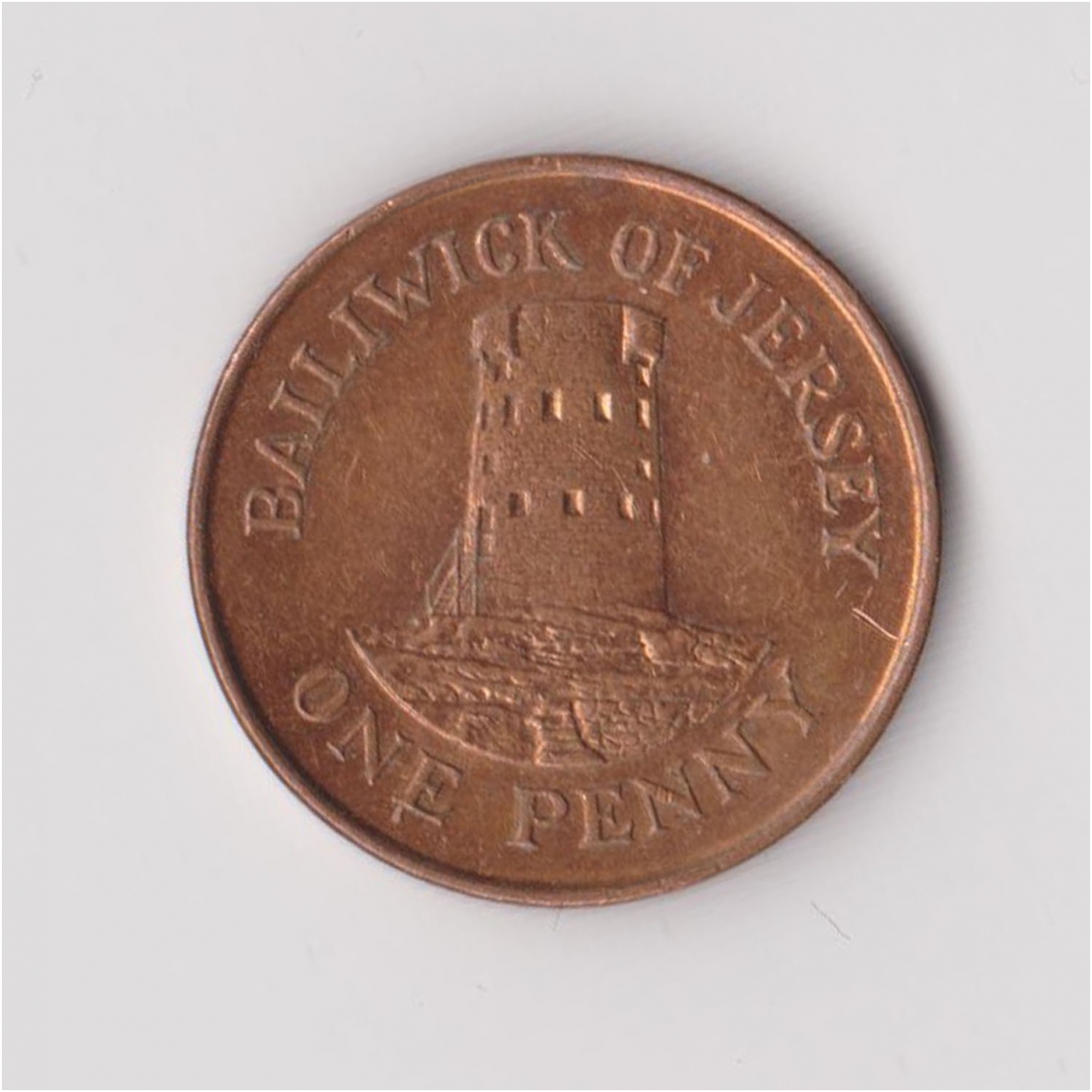 JERSEY 1 PENNY 2006 KM # 103 VF