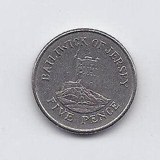 DŽERSIS 5 PENCE 1991 KM # 56.2 VF