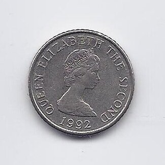 JERSEY 5 PENCE 1992 KM # 56.2 VF 1