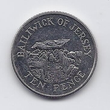 JERSEY 10 PENCE 2012 KM # new XF