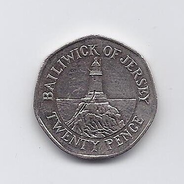 JERSEY 20 PENCE 2012 KM # 107 VF