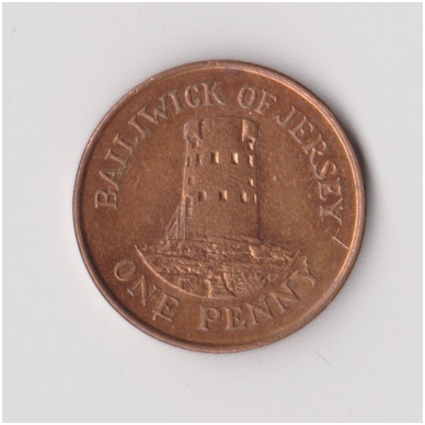 JERSEY 1 PENNY 2006 KM # 103 VF