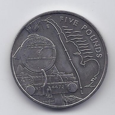 DŽERSIS 5 POUNDS 2004 KM # 137 XF/AU Flying Scotsman