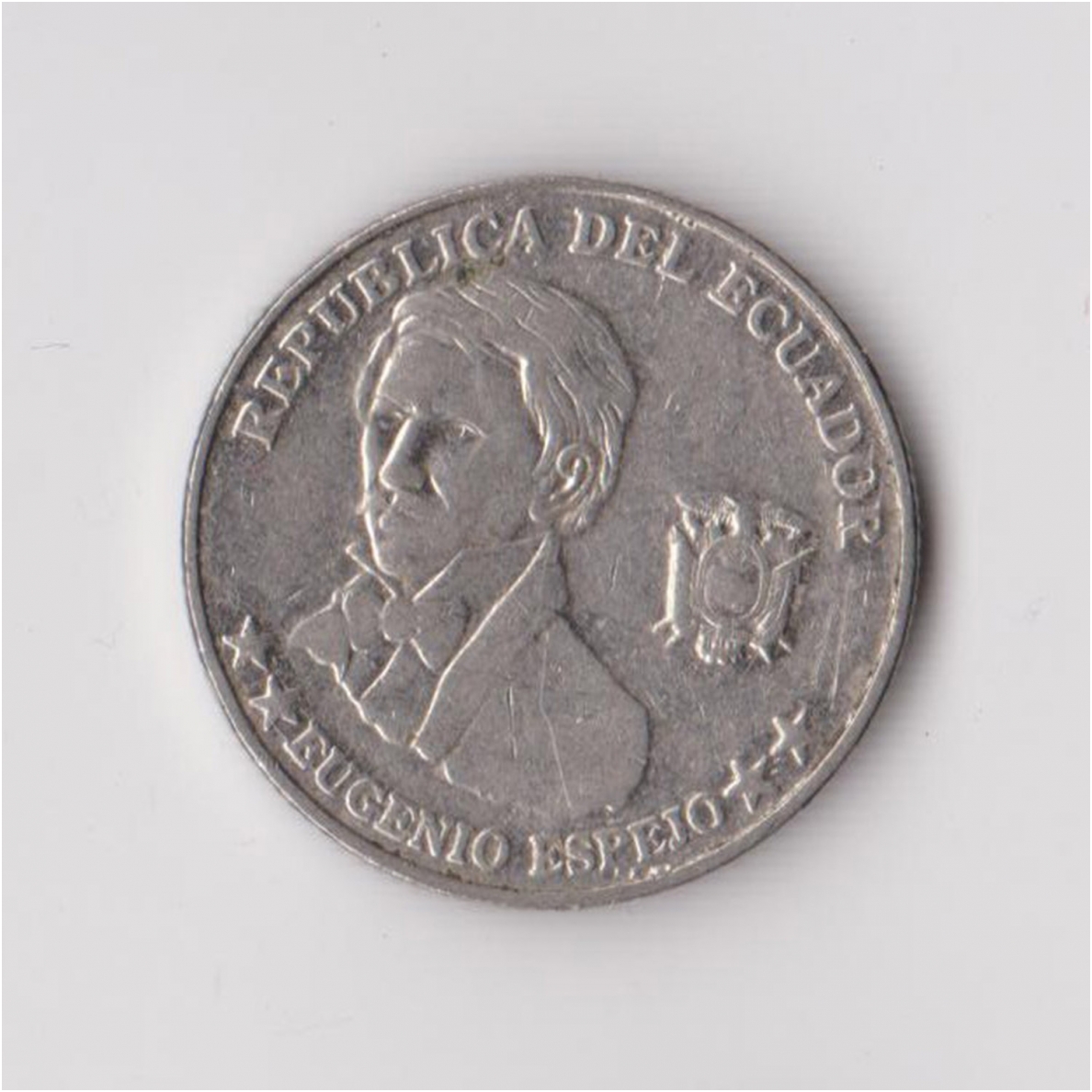 ECUADOR 10 CENTAVOS 2000 KM # 106 VF 1