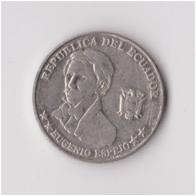 ECUADOR 10 CENTAVOS 2000 KM # 106 VF 1