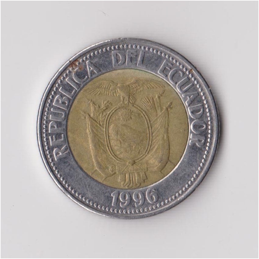 ECUADOR 1000 SUCRES 1996 KM # 99 VF 1