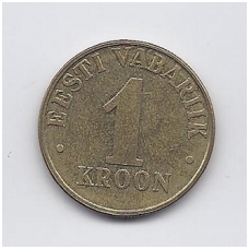ESTONIA 1 KROON 2000 KM # 35 VF