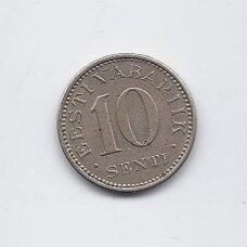 ESTONIA 10 SENTI 1931 KM # 12 VF