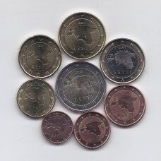 ESTIJA 2011 - 2023 m. euro monetų rinkinys