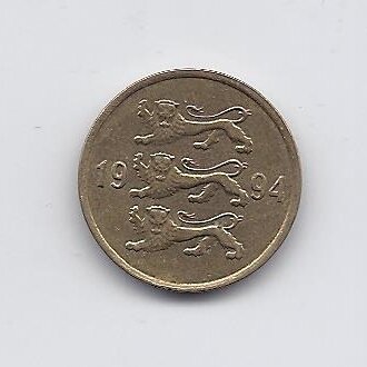 ESTONIA 10 SENTI 1994 KM # 22 VF 1