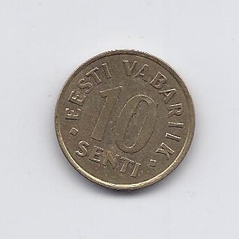 ESTONIA 10 SENTI 1994 KM # 22 VF
