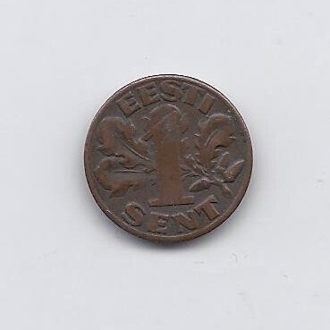 ESTONIA 1 SENT 1929 KM # 10 XF