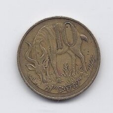 ETIOPIJA 10 SANTEEM 1969 (1977) KM # 45 VF