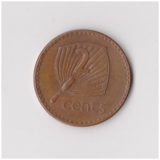 FIJI 2 CENTS 1994 KM # 50a VF FIJI 2 CENTS 1994 KM # 50a VF