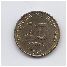 FILIPINAI 25 SENTIMO 1996 KM # 271 VF FILIPINAI 25 SENTIMO 1996 KM # 271 VF