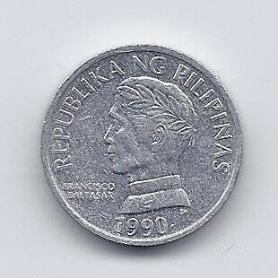 PHILIPPINES 10 SENTIMO 1990 KM # 240 VF 1