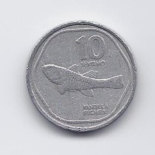 PHILIPPINES 10 SENTIMO 1983 KM # 240.1 VF