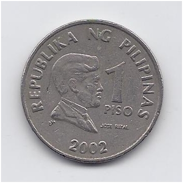 FILIPINAI 1 PISO 2002 KM # 269 VF