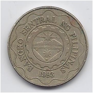 PHILIPPINES 5 PISO 1997 KM # 272 VF 1