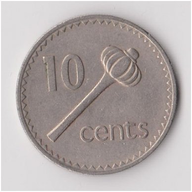 FIJI 10 CENTS 1979 KM # 30 VF