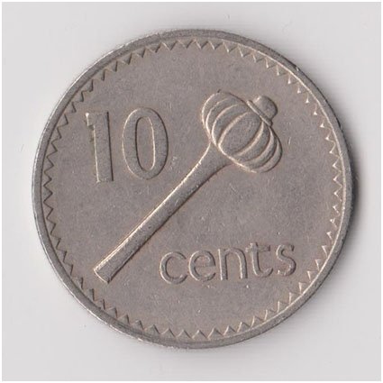 FIJI 10 CENTS 1979 KM # 30 VF