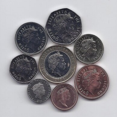 FOLKLANDO SALOS 2004 - 2019 m. 8 monetų rinkinys 1