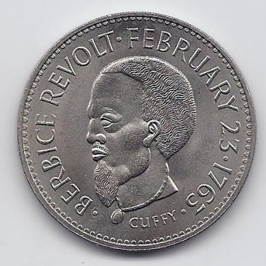 GUYANA 1 DOLLAR 1970 KM # 36 UNC FAO 1