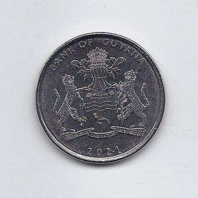 GAJANA 100 DOLLAR 2021 KM # 64 UNC Nepriklausomybės 55-metis 1