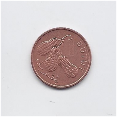 GAMBIA 1 BUTUT 1998 KM # 54 AU/UNC