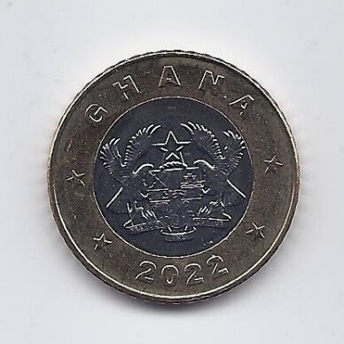 GANA 1 CEDI 2022 KM # 177 AU 1