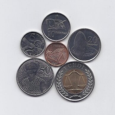 GANA 2007 - 2016 m. 6 monetų rinkinys