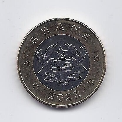 GANA 1 CEDI 2022 KM # 177 AU 1