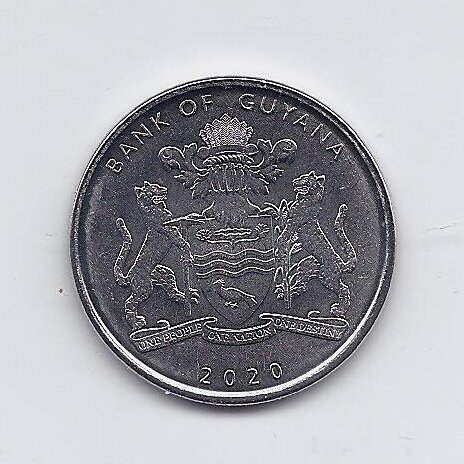 GAJANA 100 DOLLAR 2020 KM # 62 UNC Respublikos 50-metis 1