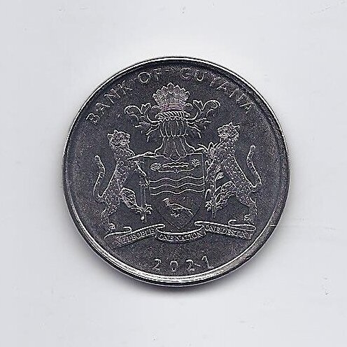 GAJANA 100 DOLLAR 2021 KM # 64 UNC Nepriklausomybės 55-metis 1