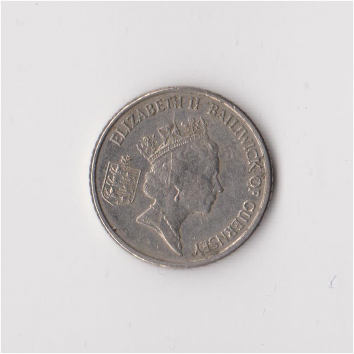 GUERNSEY 5 PENCE 1990 KM # 42.2 VF 1