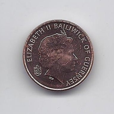 GUERNSEY 1 PENNY 2012 KM # 89 XF 1