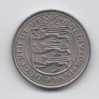 GUERNSEY 10 NEW PENCE 1970 KM # 24 VF 1