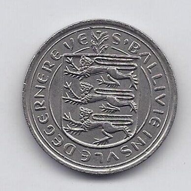 GUERNSEY 10 PENCE 1977 KM # 30 VF 1