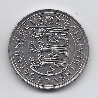 GUERNSEY 10 PENCE 1984 KM # 30 VF 1