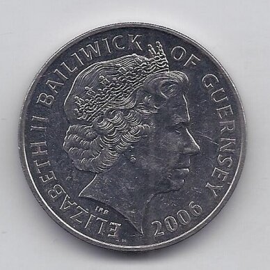 GERNSIS 5 POUNDS 2006 KM # 195 AU 80-tasis gimtadienis 1