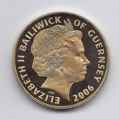 GERNSIS 5 POUNDS 2006 KM # new PROOF Mallard 4468 (neideali) 1