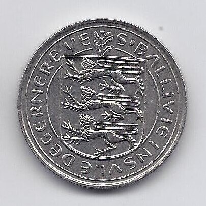 GUERNSEY 10 PENCE 1984 KM # 30 VF 1