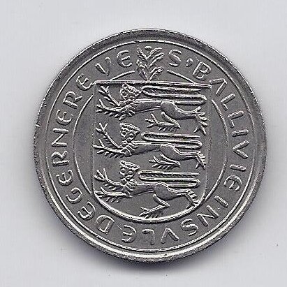 GUERNSEY 10 PENCE 1977 KM # 30 VF 1