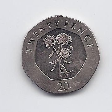 GIBRALTAR 20 PENCE 2016 KM # new VF/XF