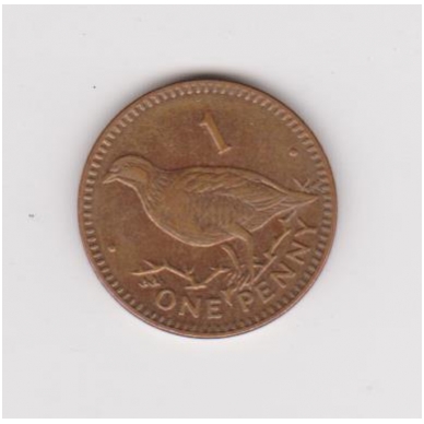 GIBRALTAR 1 PENNY 1999 KM # 773 VF