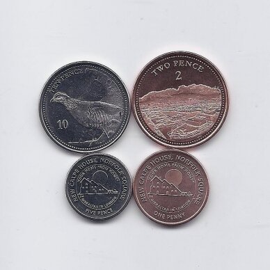 GIBRALTAR 2018 - 2020 4 coins set