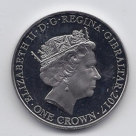 GIBRALTAR 1 CROWN 2017 KM # 1615 UNC Battle of Ypres 1