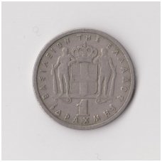 GREECE 1 DRACHMA 1966 KM # 89 VF GREECE 1 DRACHMA 1966 KM # 89 VF