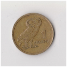 GREECE 1 DRACHMA 1973 KM # 107 VF GREECE 1 DRACHMA 1973 KM # 107 VF