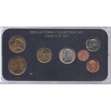 GRAIKIJA 1992 - 1994 m. monetų rinkinys